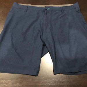 Navy Blue Burnside Stretch Shorts 40